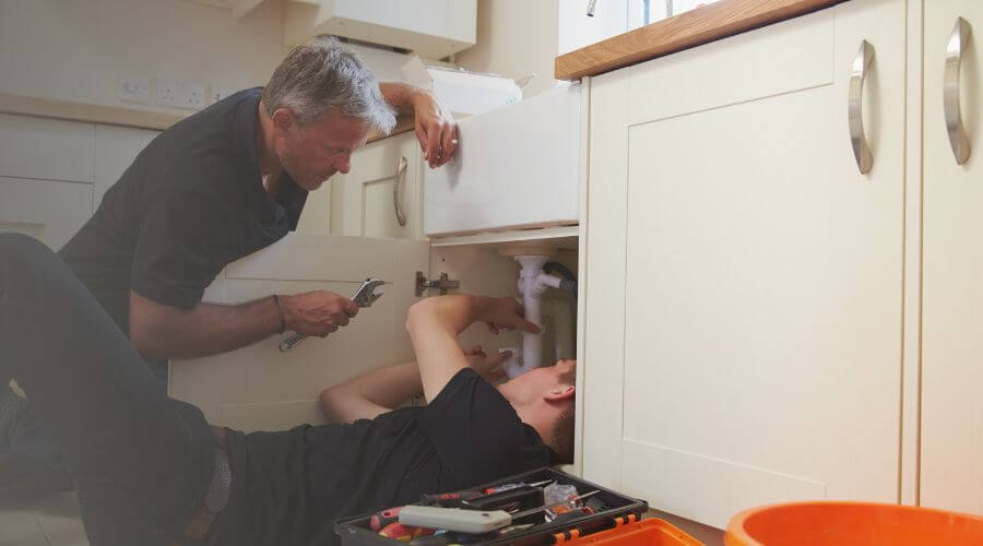 Professional burst pipe repair services in Rock Point, AZ